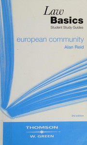 Cover of EC law by Alan S. Reid