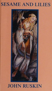 Front cover of Sesame and lilies by John Ruskin