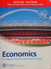 Front cover of Economics by N. Gregory Mankiw