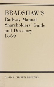 Cover of Bradshaw's railway guide by George Bradshaw