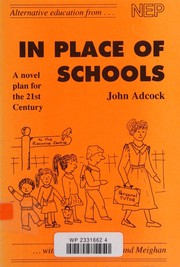 Front cover of In place of schools by John Adcock