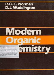 Front cover of Modern organic chemistry by R. O. C. Norman
