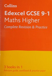 Cover of Edexcel GCSE 9-1 Maths Higher All-In-One Complete Revision and Practice by Collins Collins GCSE