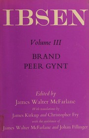 Cover of Oxford Ibsen by James Kirkup