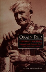 Cover of Orain Red by Kenneth Macleod