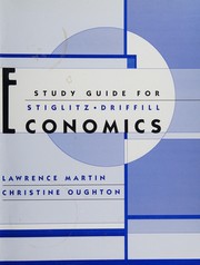 Front cover of Economics by Christine P. Oughton