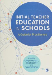 Front cover of Initial Teacher Education in Schools by Carey Philpott