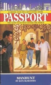 Front cover of MANHUNT (Passport No. 6) by Ken McMurtry