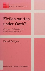 Front cover of Fiction written under oath? by David Bridges