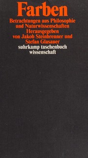 Cover of Farben by Jakob Steinbrenner