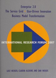 Front cover of International Research Forum 2007 by Lutz Heuser