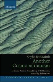 Front cover of Another Cosmopolitanism (The Berkeley Tanner Lectures) by Seyla Benhabib