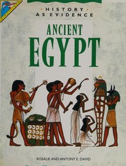 Cover of Ancient Egypt by A. Rosalie David