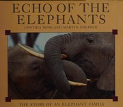 Front cover of Echo of the elephants by Cynthia Moss