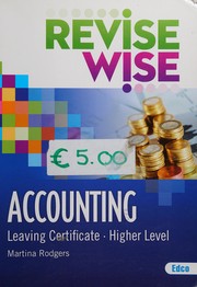 Cover of Leaving Certificate Higher Level Accounting by Martina Rodgers