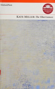 Cover of Observances by Kate Miller