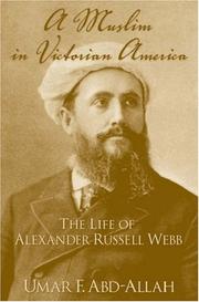 Cover of A Muslim in Victorian America by Umar F. Abd-Allah
