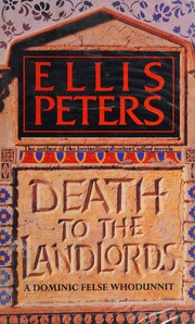 Front cover of Death to the landlords! by Edith Pargeter