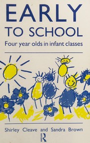 Cover of Early to school by Shirley Cleave