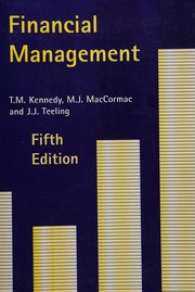 Cover of Financial Management by T.M. Kennedy