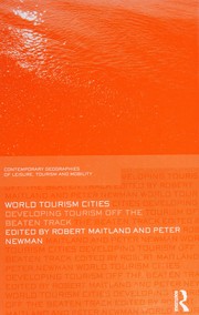 Cover of World tourism cities by Robert Maitland