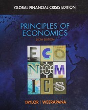 Front cover of Principles of economics by John B. Taylor