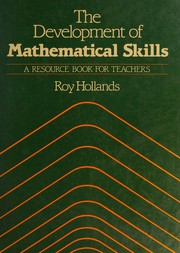 Front cover of The development of mathematical skills by Roy Hollands