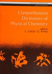 Front cover of Comprehensive dictionary of physical chemistry by Unknown