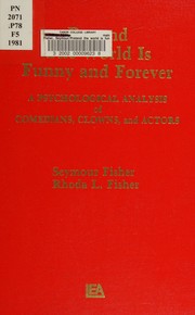 Cover of Pretend the world is funny and forever by Seymour Fisher