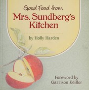 Front cover of Mrs. Sundberg's Recipes by Holly Harden