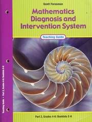Cover of Mathematics diagnosis and intervention system by Scott Foresman