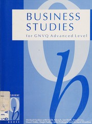 Front cover of Business Studies (Osborne GNVQ) by Michael Fardon