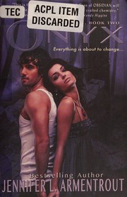 Front cover of Onyx by Jennifer L. Armentrout