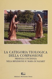 Front cover of La categoria teologica della compassione by Simposio mariologico internazionale (15th 2005 Rome, Italy)