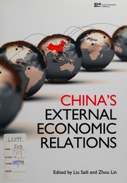 Front cover of China's external economic relations by Saili Liu