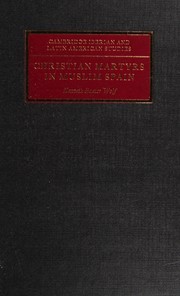 Front cover of Christian martyrs in Muslim Spain by Kenneth Baxter Wolf