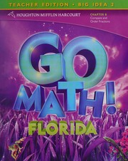 Cover of Go math! by Houghton Mifflin Harcourt