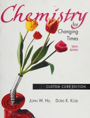 Front cover of Chemistry for Changing Times by Dave Hill