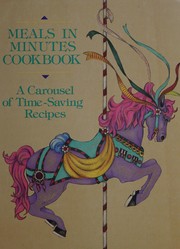 Front cover of Meals in minutes cookbook by Georgia Brazil