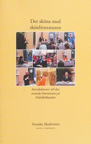 Front cover of Det sköna med skönlitteraturen by Lars Rydquist