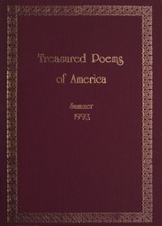 Front cover of Treasured Poems of America, Summer, 1993 by Patricia Hamilton