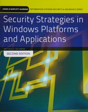Cover of Security Strategies in Windows Platforms and Applications by Michael G. Solomon
