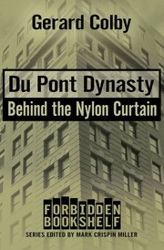 Front cover of Du Pont: behind the nylon curtain by Gerard Colby