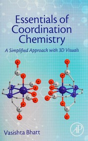 Front cover of Essentials of Coordination Chemistry by Vasishta Bhatt