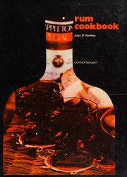 Front cover of The rum cookbook by Alex D. Hawkes