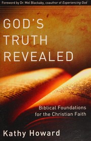 Front cover of God's truth revealed by Kathy Howard