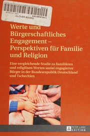 Front cover of Werte und Buergerschaftliches Engagement - Perspektiven Fuer Familie und Religion by Michaela Möllers