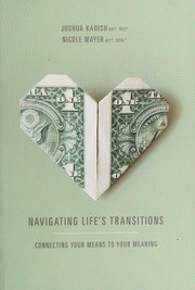Front cover of Navigating life's transitions by Joshua Kadish