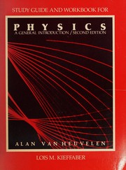 Front cover of Study guide and workbook for Physics, a general introduction by Lois May Kieffaber