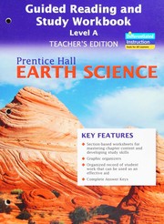 Front cover of Prentice Hall earth science by Edward J. Tarbuck